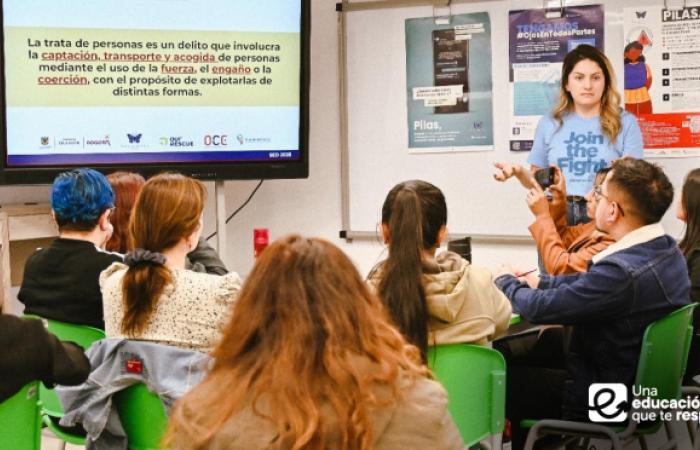 Enfrentando la trata de personas desde la escuela